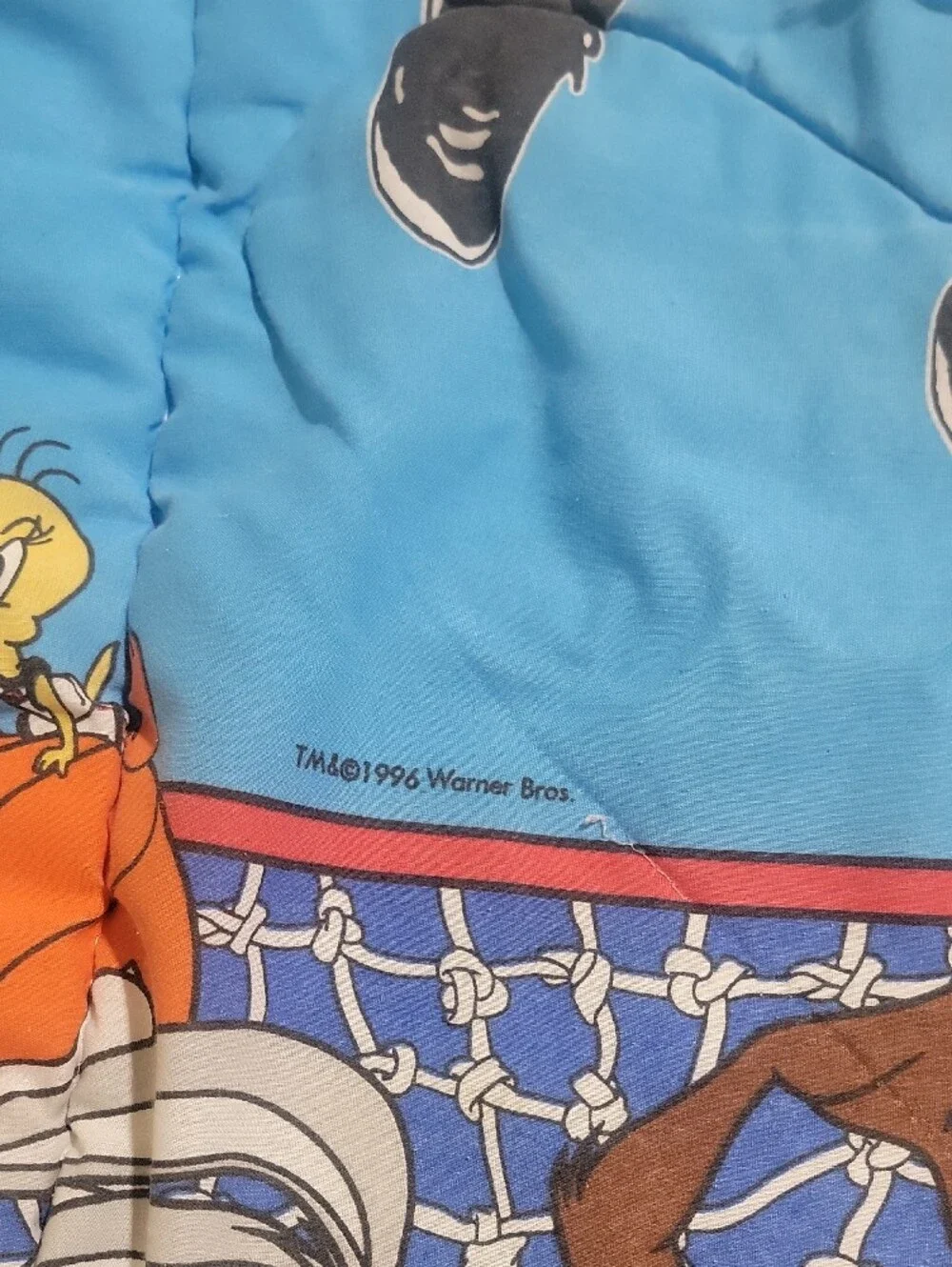 Space Jam Vintage Cartoon Basketball Comforter Michael JORDEN